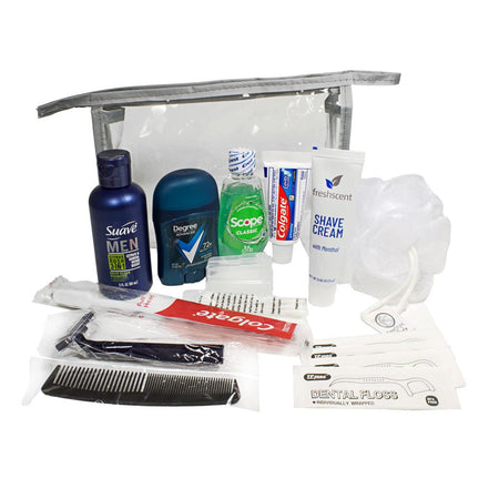 Men's Basic Travel Kit - All Travel Sizes
