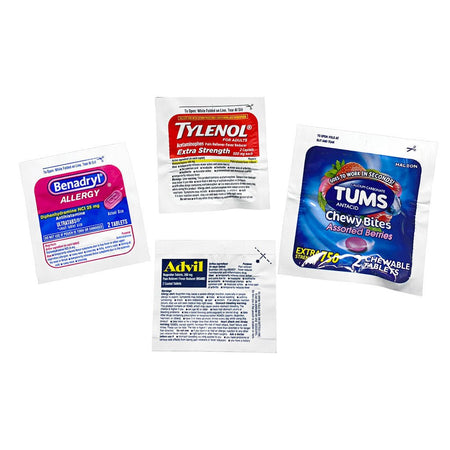 OTC Basic Medication Kit - All Travel Sizes