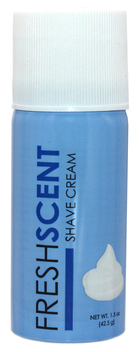 Freshscent Alcohol Free Aerosol Shave Cream - 1.5 oz. - All Travel Sizes