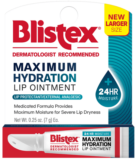Blistex Medicated Maximum Hydration Ointment - 0.25 oz. - All Travel Sizes