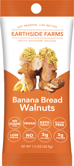 Earthside Farms Banana Bread Walnuts - 1.5 oz - All Travel Sizes