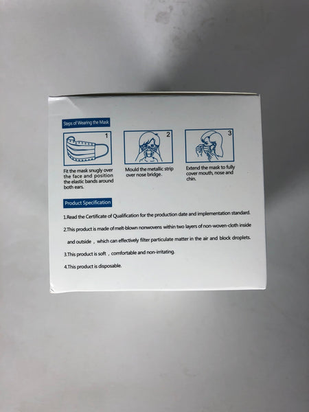 Disposable Face Mask - All Travel Sizes