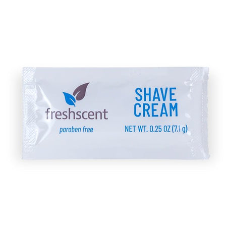 Freshscent Shaving Cream - 0.25 oz. Packet - All Travel Sizes