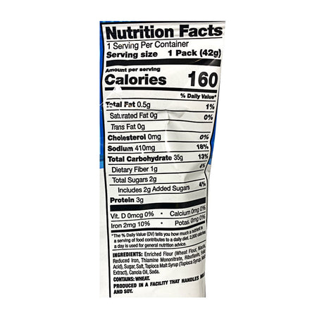 Snack Factory Pretzel Crisps Variety pack - 1.5 oz. - All Travel Sizes