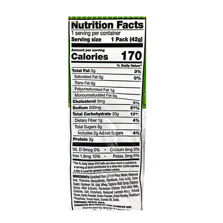 Snack Factory Pretzel Crisps Variety pack - 1.5 oz. - All Travel Sizes