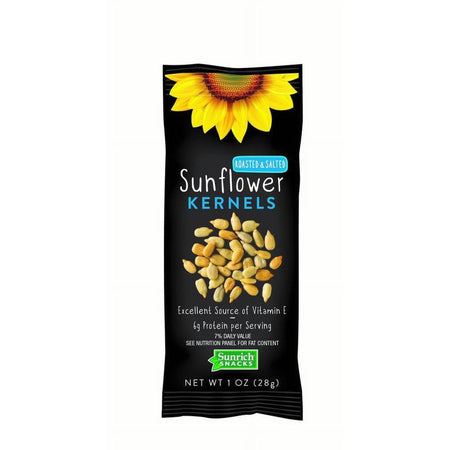 Sunrich Naturals Salted & Roasted Sunflower Kernels - 1.0 oz. - All Travel Sizes