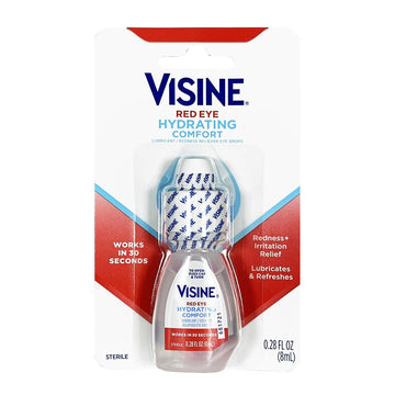 Visine Red Eye Hydrating Comfort Drops - 0.28 oz.