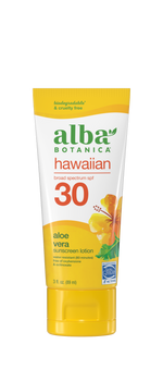 Alba Botanica Hawaiian Island Vibe Sunscreen  SPF30 - 3 oz.