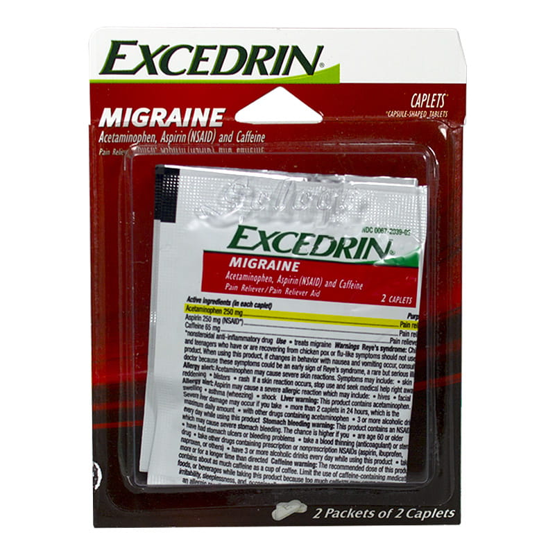 All Travel Sizes: Wholesale Travel Size Excedrin Migraine - Box of