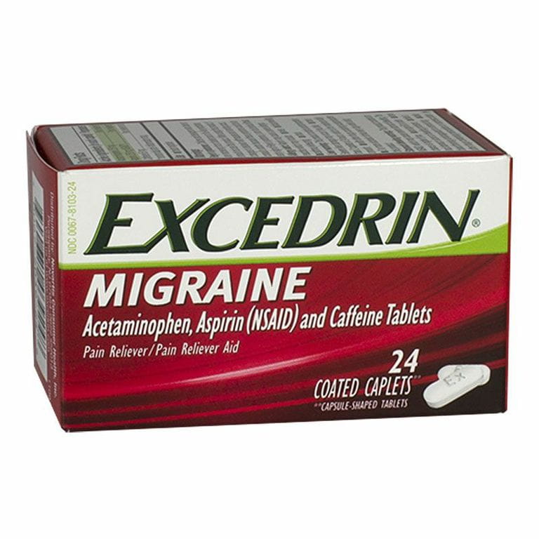 Excedrin Migraine Migraine Headache Relief Caplets, 24 ct - Fry's Food  Stores