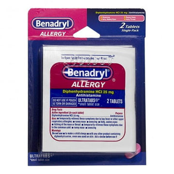 Benadryl Allergy - Card of 2