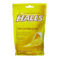 Halls Cough Suppressant Honey Lemon - Bag of 30 Drops