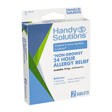 Handy Solutions 24 Hour Allergy (Compares to Claritin) - Box of 4