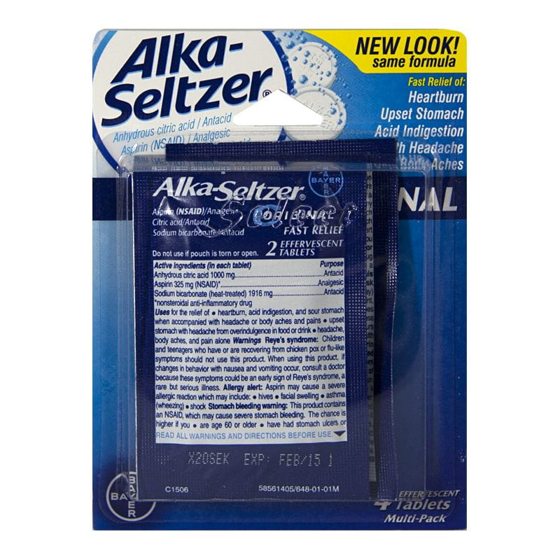 Antacid Alka-Seltzer 325 mg Tablet