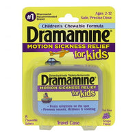 Dramamine for Kids Chewable Tablets - Card of 8