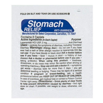 Prime Aid Stomach Relief (Compare to Imodium AD) - Pack of 2