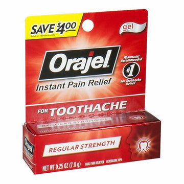 zzDISCONTINUED - Orajel Toothache Pain Relief Gel - 0.25 oz.