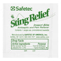 Safetec Insect Bite Sting Relief Wipe