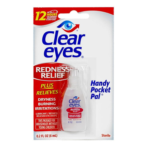 Clear Eyes Redness Relief Eye Drops - 0.2 oz.
