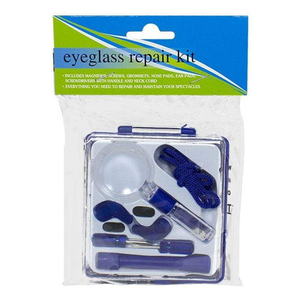 zzDISCONTINUED - Eyeglass Repair Kit - 8 Piece Kit in Carrying Case