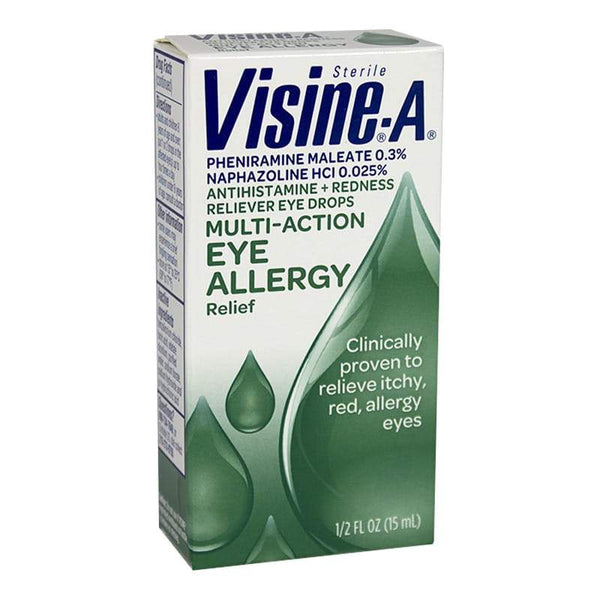 All Travel Sizes: Travel Size Visine-A Allergy Relief Eye Drops - 0.5 oz.:  Eye Care