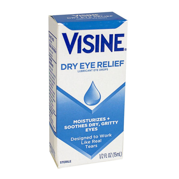 zzDISCONTINUED - Visine Dry Eye Comfort Eye Drops - 0.5 oz.