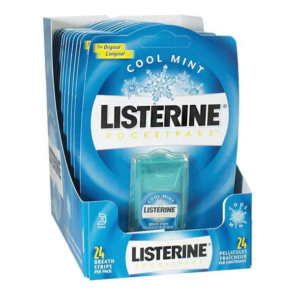 All Travel Sizes: Wholesale Listerine Cool Mint PocketPaks Breath