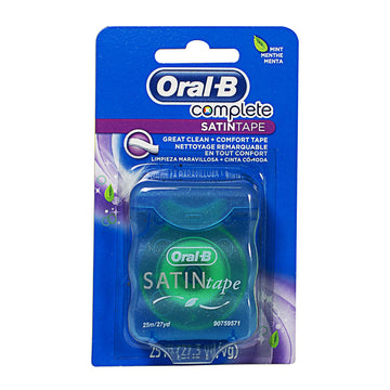 Oral-B Satin Tape Dental Floss Mint - 25 m.
