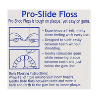 zzDISCONTINUED - Rexall Pro-Slide Mint Floss 44 yds. - Card of 2