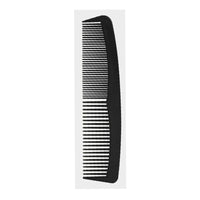 Black Pocket Comb (individually cello wrapped) - 5 in.