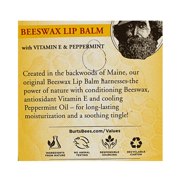 Wholesale Burt's Bees Beeswax Lip Balm - 0.15 oz