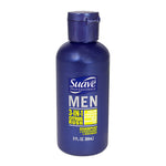 Suave Men 3-in-1 Citrus Rush Shampoo + Conditioner + Body Wash - 3 oz.