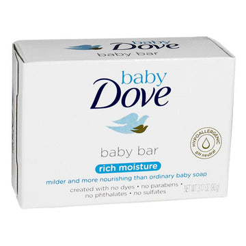 zzDISCONTINUED - Baby Dove Baby Bar Soap - 3.17 oz.