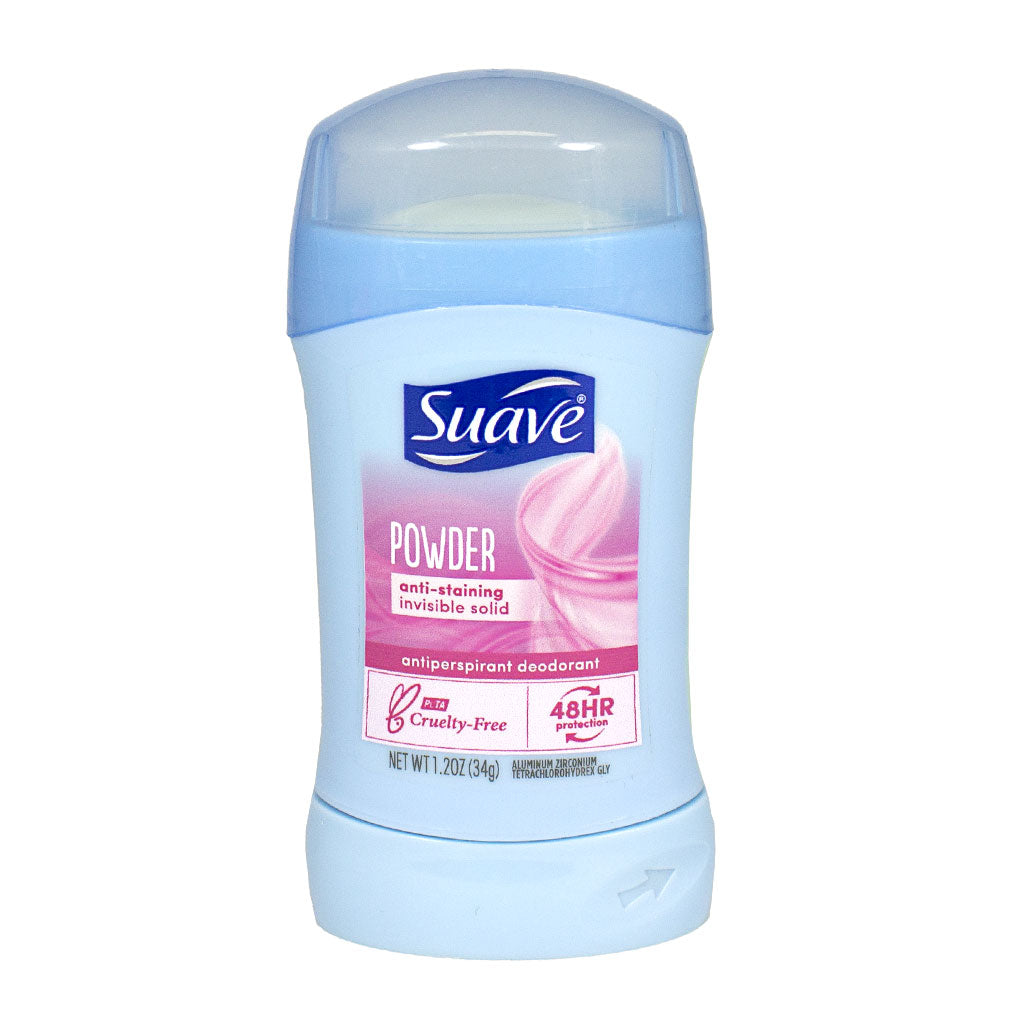 All Travel Wholesale Suave Invisible Solid Powder Deodorant - 1.2 oz.: Deodorants