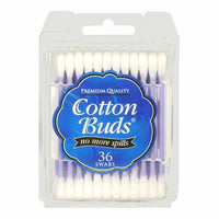 zzDISCONTINUED Cotton Buds Swabs - Pack of 36
