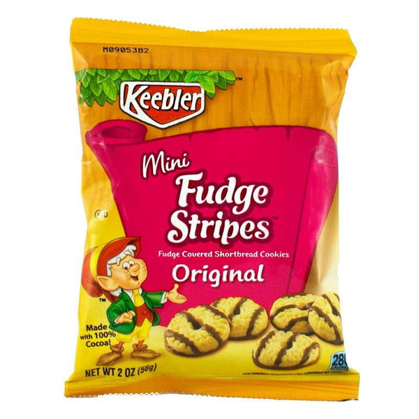 zzDISCONTINUED Keebler Mini Fudge Stripes Cookies - 2 oz.