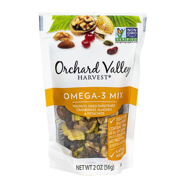 zzDISCONTINUED - Orchard Valley Harvest Omega 3 Mix - 2 oz.