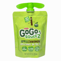 Gogo Squeez Applesauce On The Go, Apple Cinnamon, 3.2 oz (Case of 18)