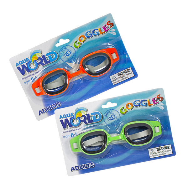 DBW - Aqua World Adult's Swim Goggles