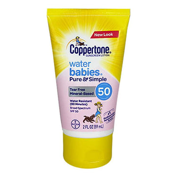 zzDISCONTINUED Coppertone Water Babies Sunscreen SPF 50 - 2 oz.