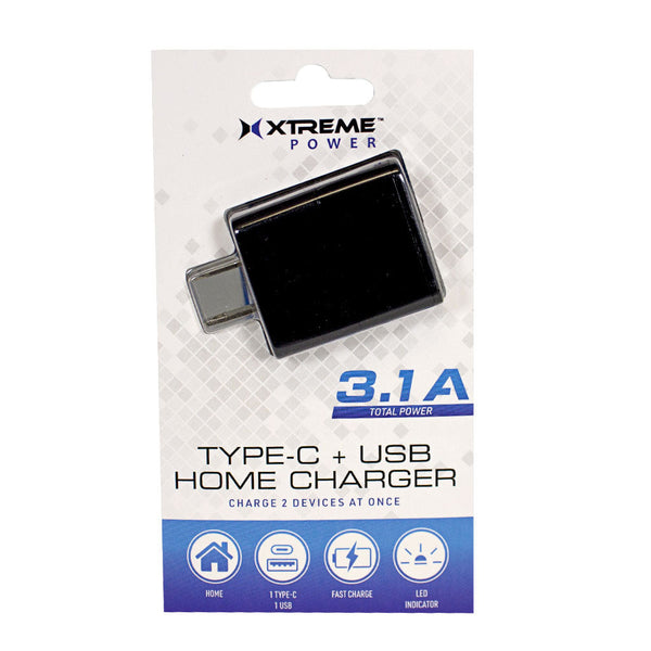 Xtreme Home Charger USB TYPE-C - 3.1 amp