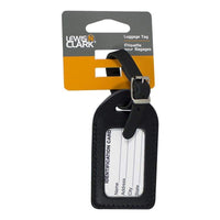 zzDISCONTINUED - Lewis N. Clark Leather Luggage Tag