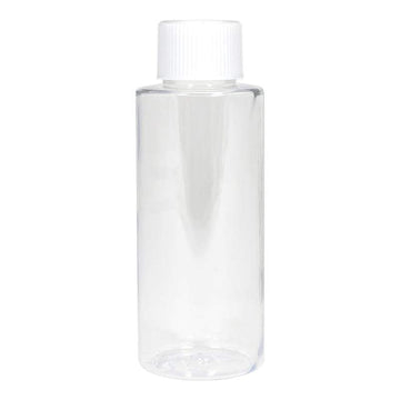 zzDISCONTINUED - Clear Cylinder Screw Cap Bottle - 2 oz.