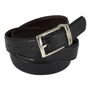 Black/Brown Reversible Adjustable Belt