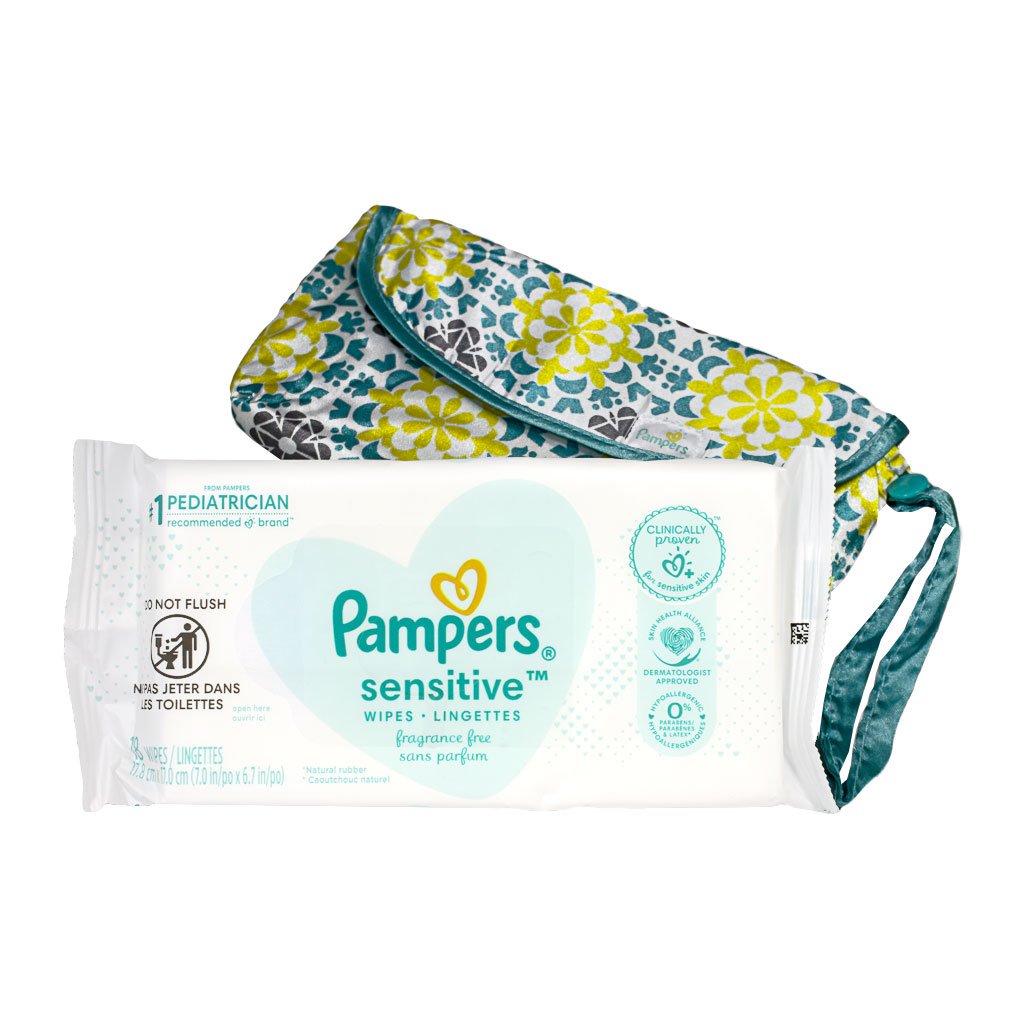 Wholesale Pampers Sensitive Baby Wipes - Pack of 18 - Weiner's LTD