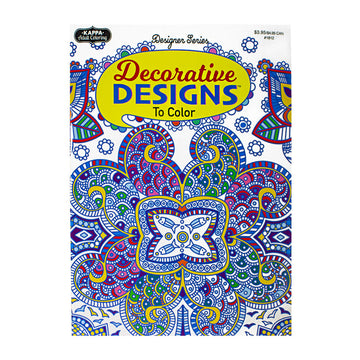 Adult Designer Series Coloring Book - Assorted Styles