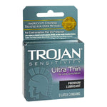Trojan Ultra Thin Premium Lubricant - Box of 3