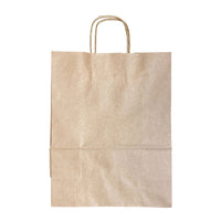Kraft Paper Shopping Bag 10 x 5 x 13"